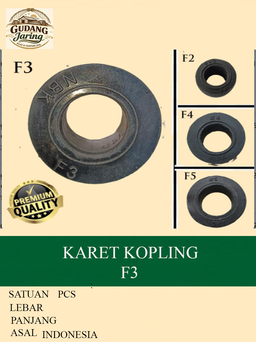 Karet kopel FCL F3